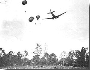 C-47 dropping supplies