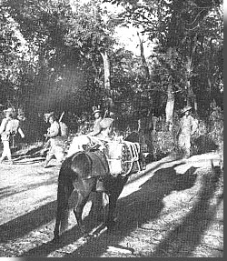 Gurkhas moving out