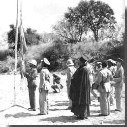 Um Idla border ceremony